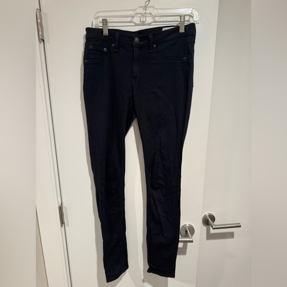 rag & bone Black Skinny Jeans High-Rise Stretch - Picture 3 of 7